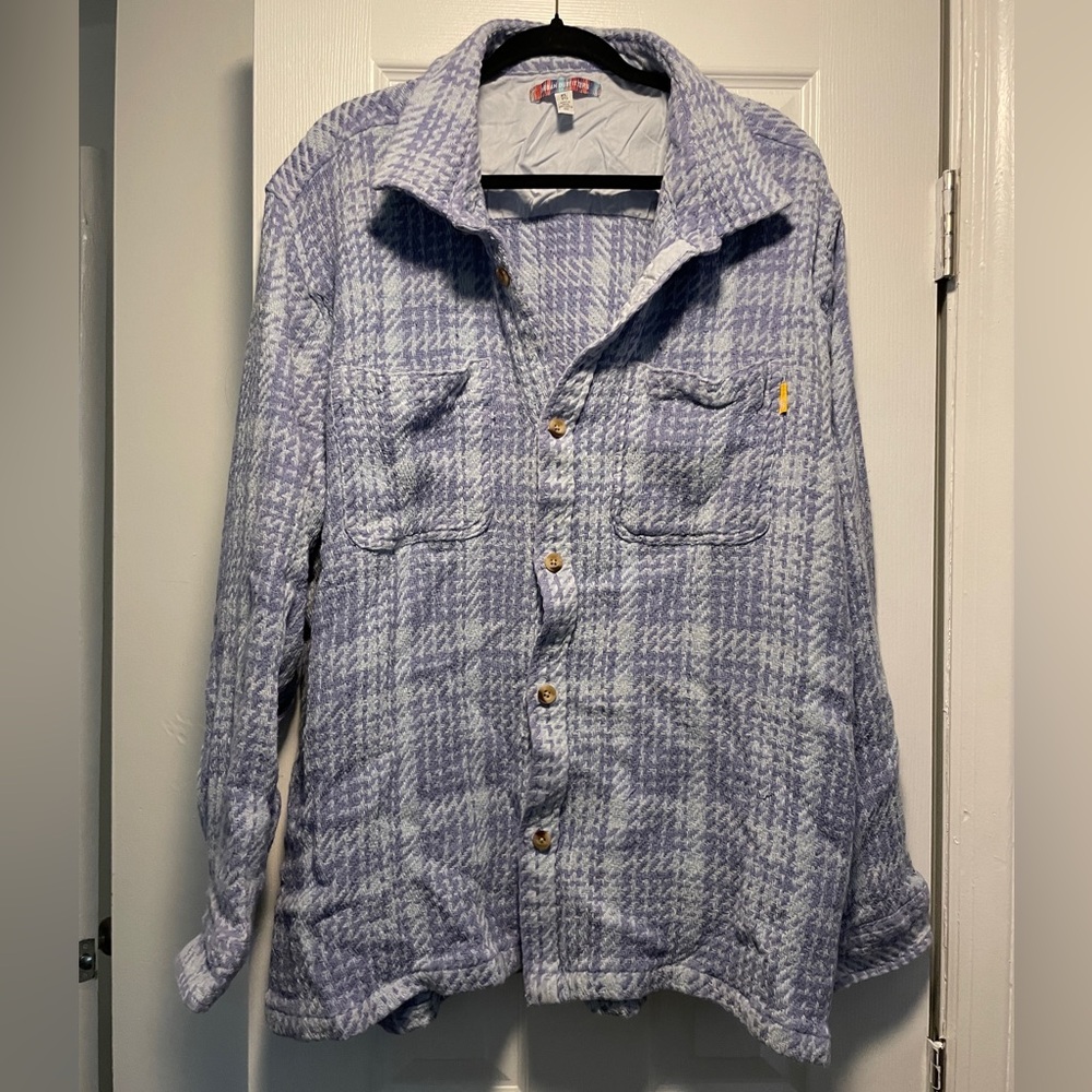 UO Exploded Twill Work Overshirt